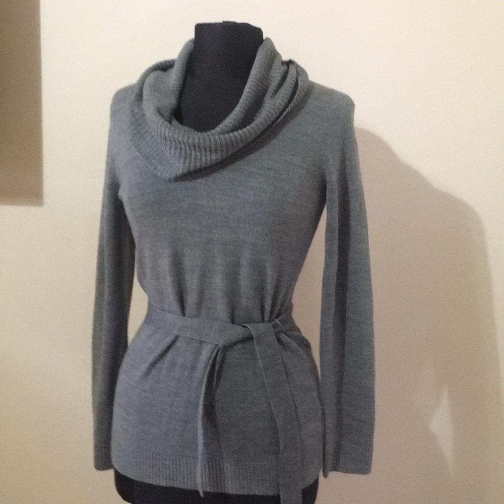 New York & Company Vowel Neck Sweater
